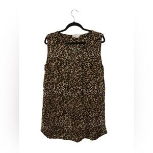 beachlunchlounge Animal Print Top